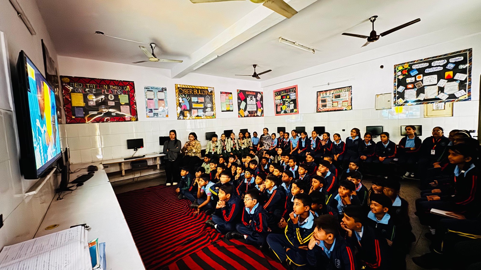 Life on the campus — Jyoti Model Sr. Secondary School