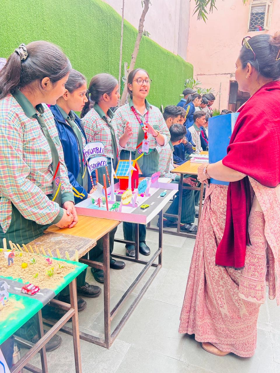 Life on the campus — Jyoti Model Sr. Secondary School