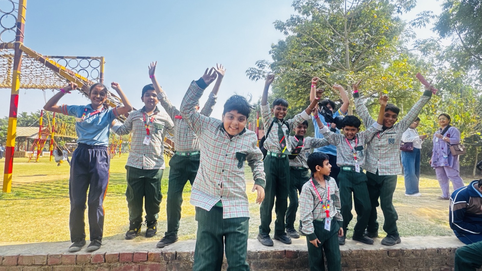 School picnic to Vishalgarh Farms — Jyoti Model Sr. Secondary School