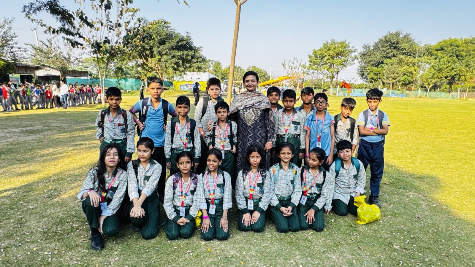 School picnic to Vishalgarh Farms — Jyoti Model Sr. Secondary School