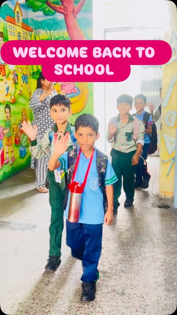 Day 1 of school after the Summer Vacations .